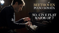 Beethoven Piano Sonata No. 4 in E flat major, Op. 7
